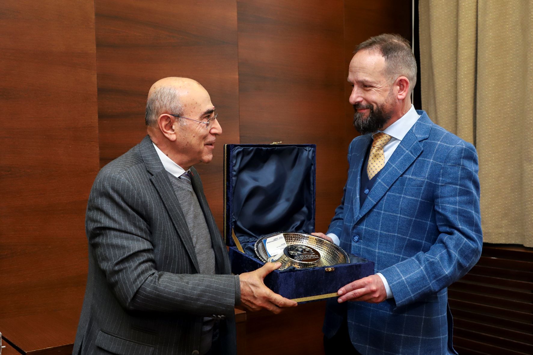 Přijetí delegace z Gaziantepu. Foto: Adolf Horsinka